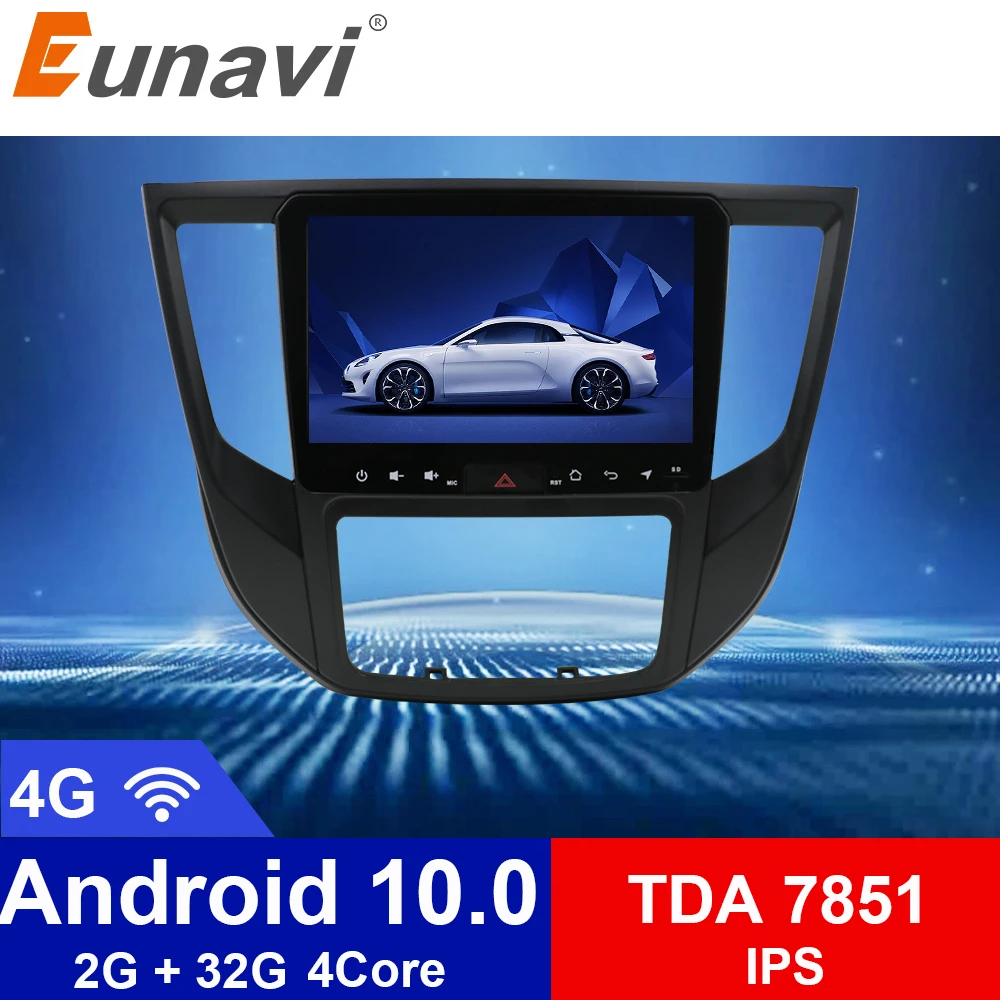 Мультимедийная Автомагнитола Eunavi для MITSUBISHI Lancer ex 10 0 2 Din Android 2017 четырехъядерный