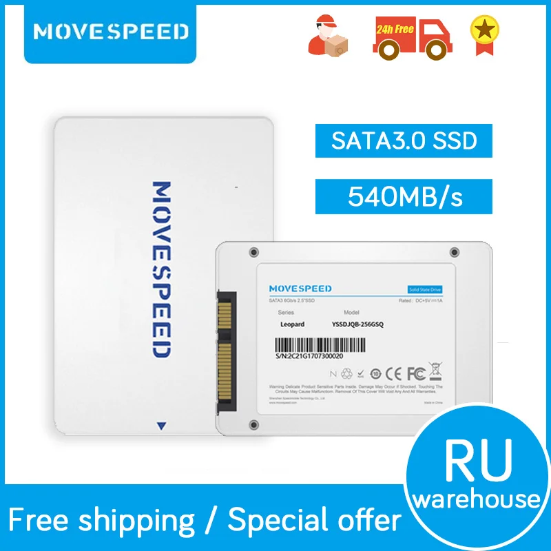 MOVESPEED SATA3 SSD 128 ГБ 256 120 960 480 512 ТБ Hdd 2 5 жесткий диск &quotВнутренний твердотельный