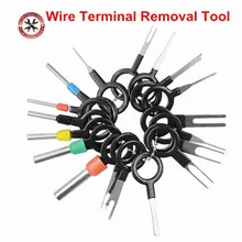 Zestaw do demontażu terminala samochodowego złącze zaciskane Pin Extractor ściągacz Terminal naprawa profesjonalne narzędzia zacisk kablowy zestaw