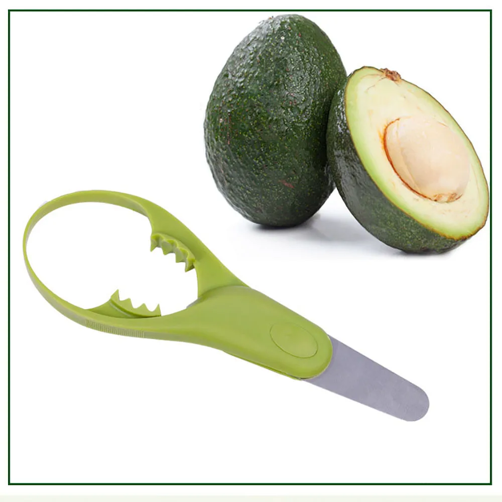 Многофункциональный из нержавеющей стали, открытые Avocado Core Remover простые ручные инструменты кухонные инструменты и гаджеты