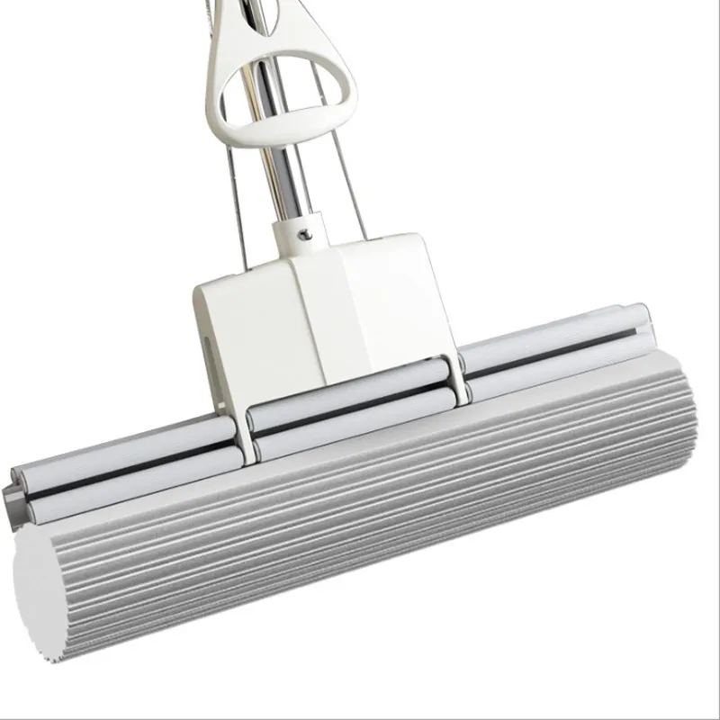 Sponge Mop Head Household Hand-free Washing Absorbent Mop Oversized Roller Type Cotton Mop Ceramic Tiles Floor Cleaning