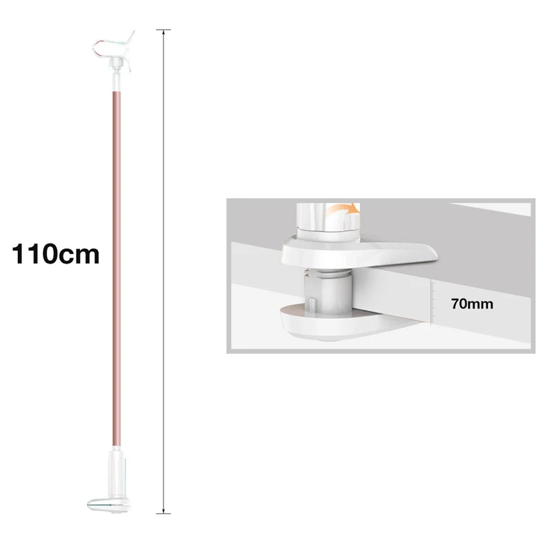 Universal Desktop Bed Long Arm Lazy Stand Mount Mobile Phone Holder for iPhone Samsung OC-shipping