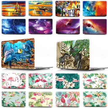 

For Macbook Air 13 A1466 A1369 A11 A1370 A1465 Pro 13 15 A1286 A1707 A1990 Retina 12 13 15 Fasion Boys Girls Laptop Replace Case