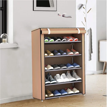 

Shoe Cabinet Non-Woven Fabric Multi-Layer Shoe Rack Closet Storage Household Supplies Home Organization Creative Shoe Shelf