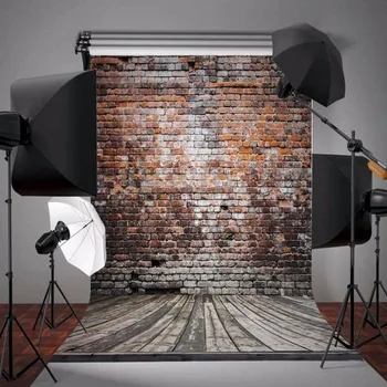 

1.5*2.1M Photography Studio Vintage Brick Wall Backdrop Seamless Surface Reflective Foldable Photo Background Cloth