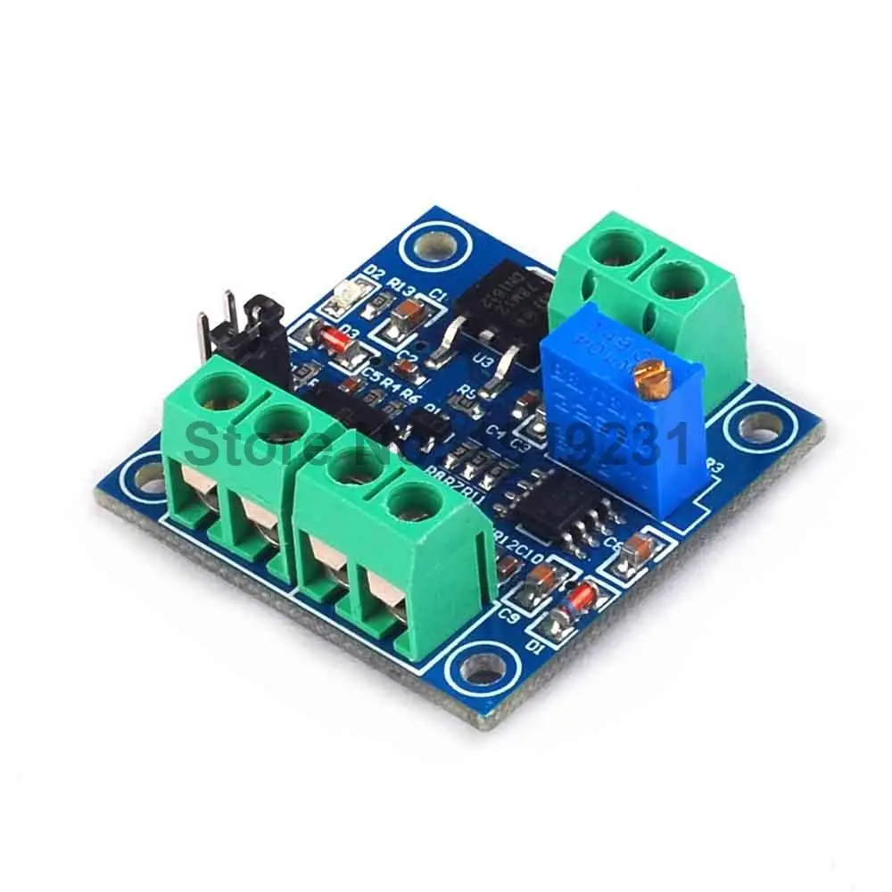 ШИМ-модуль преобразователя Напряжения 0%- до 0-10 В для ПЛК MCU цифро-аналоговый сигнал ШИМ Регулируемый преобразователь модуль питания