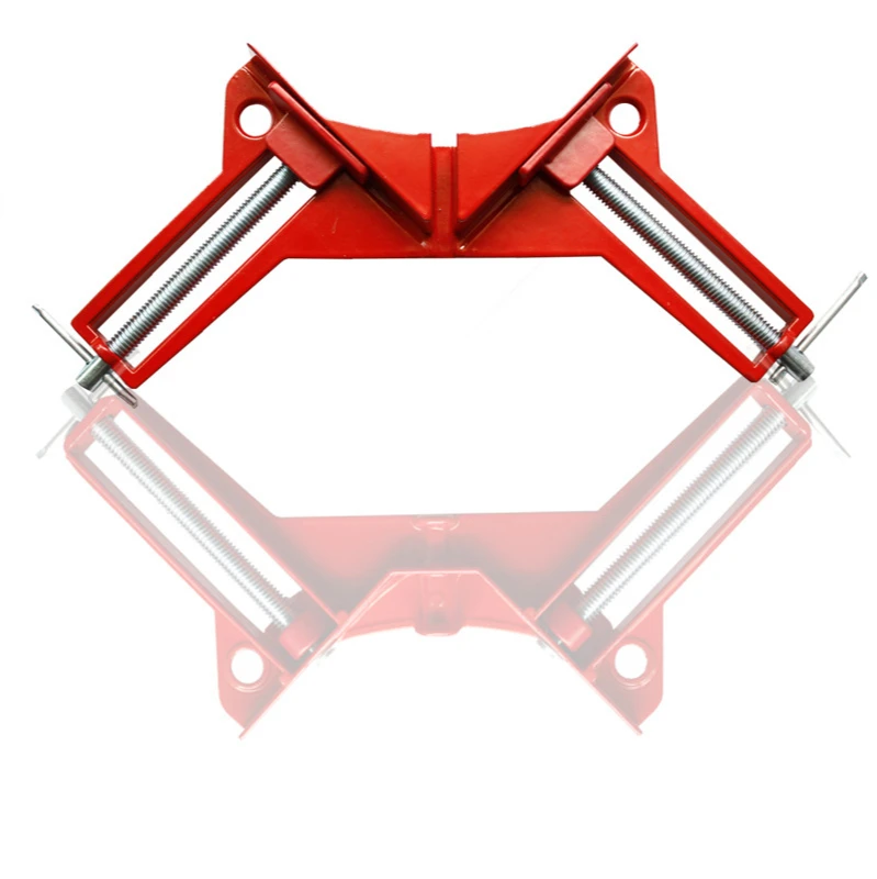 

90 Degree Right Angle Clamp DIY Glass Fish Tank Fast Fixing Clip Picture Frame Clamps Corner Holder Right Angle Clip