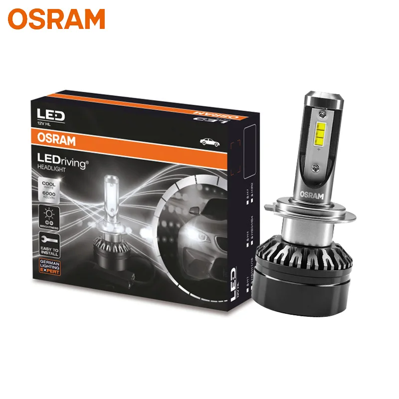 OSRAM H7 светодиодный фонарь 12V 15210CW светодиодный riving HL автомобильные лампы 6000K яркий белый свет светодиодный авто оригинальные лампы(двойной пакет