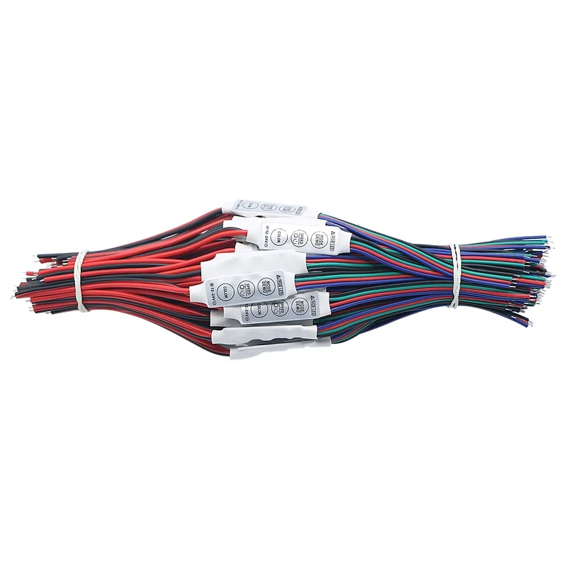 SZYOUMY 3key мини RGB светодиодный контроллер DC12V led Яркость Диммер для led 2835 5050 полосы света