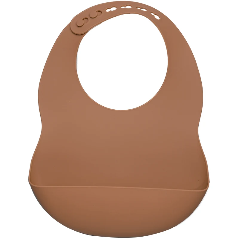 1 Pcs Soft Silicone Burp Bibs For Children Fashionable Baby Breastplate Feeding Waterproof Bibs Food Grade Newborn Accessories Baby Accessories luxury	 Baby Accessories