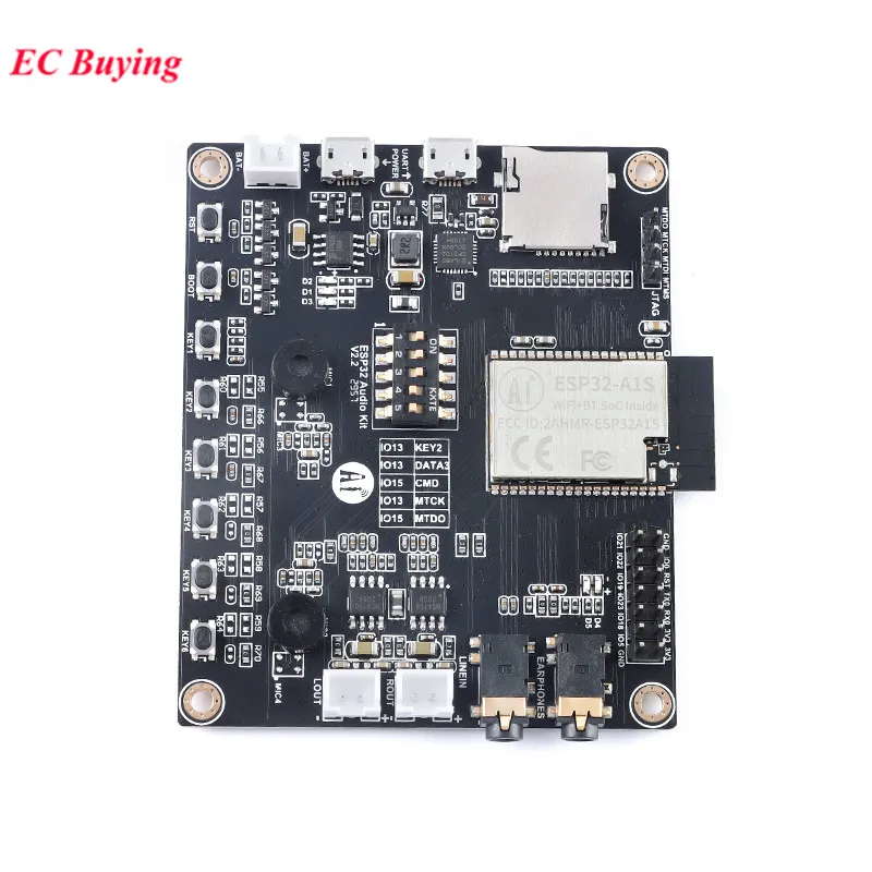 2 Pz/1Pc Esp32-Audio-Kit Esp32 Scheda Di Sviluppo Audio Modulo Wifi Dual-Core A Bassa Potenza Con Esp32-A1S Seriale A Wifi Esp32-Audio