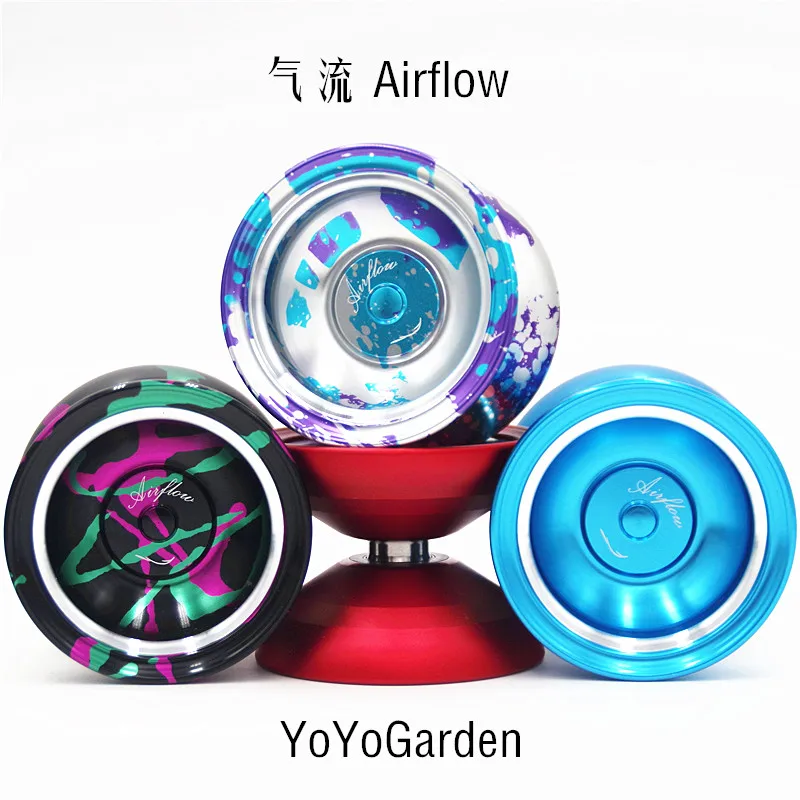 Новое поступление YoYoGarden Airflow3 yoyo для профессионального металла YOYO красочный yo-yo |