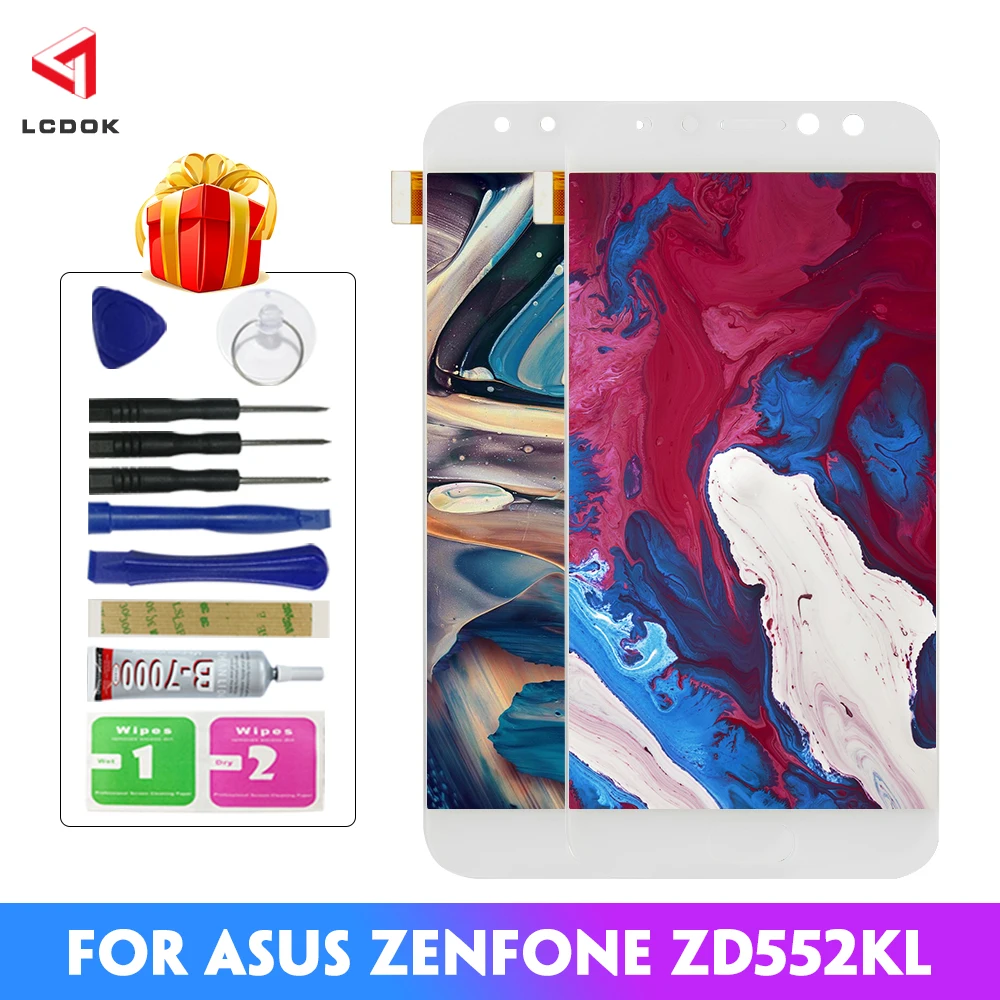 100% протестированный ЖК-дисплей для Asus Zenfone 4 Selfie Pro ZD552KL Z01MD кодирующий