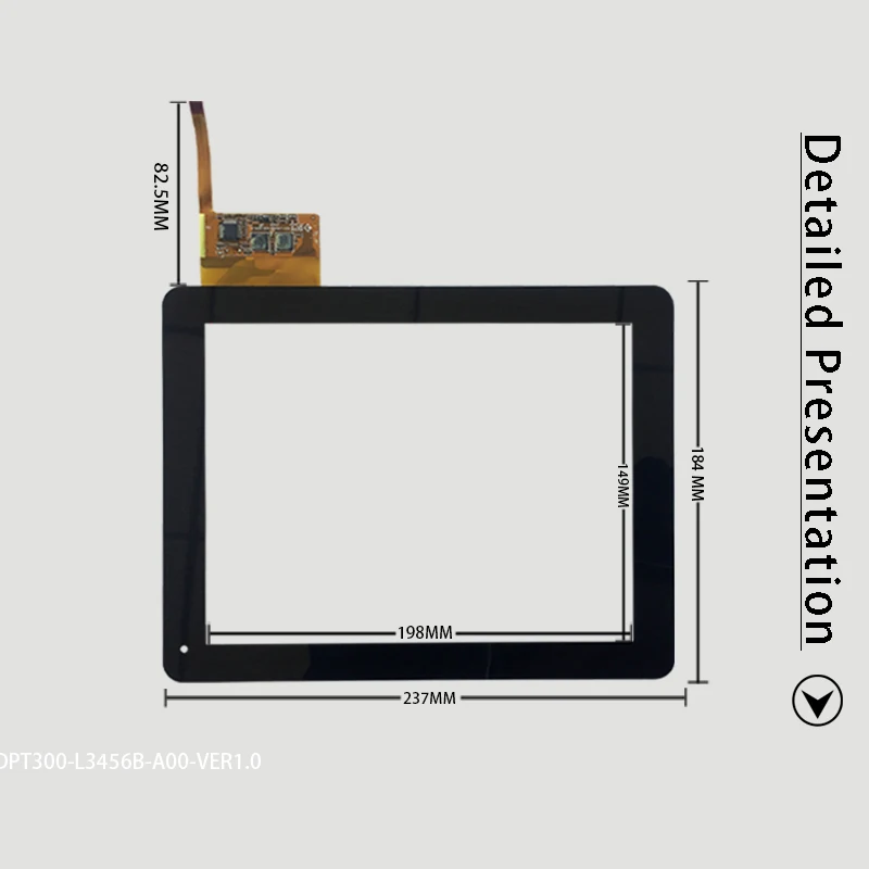 9,7 дюймов 300-L3456B-A00_VER1.0 планшетный ПК емкостный сенсорный экран панель дигитайзер стекло 300 L3456B A00 VER1.0