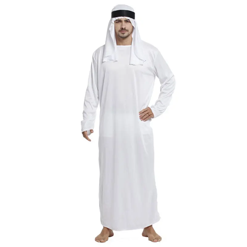 Cosplay Costume Fantasia Adulto Prince Arabian Arab Costume Men Middle East Ali Baba Sheik Costumes Halloween Purim Carnival Cosplay Outfits
