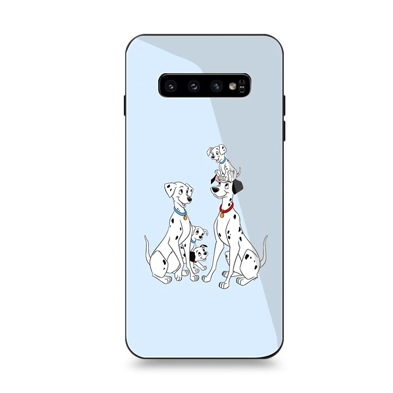 Чехол для телефона Стекло для samsung A10 A20 A30 A40 A50 A60 A70 S7 край S8 S9 S10 плюс Чехол с далматинцами - Цвет: G1