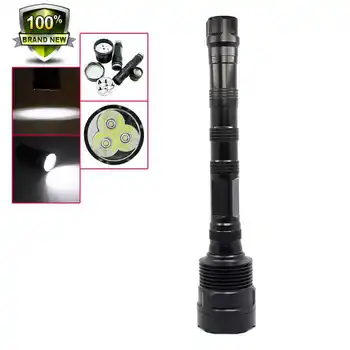 

Ultra Bright 3x XML T6 LED Flashlight 5 Modes Tactical Hunting Light Torch Waterproof 18650 Self Defense Baton Camping Lanterna