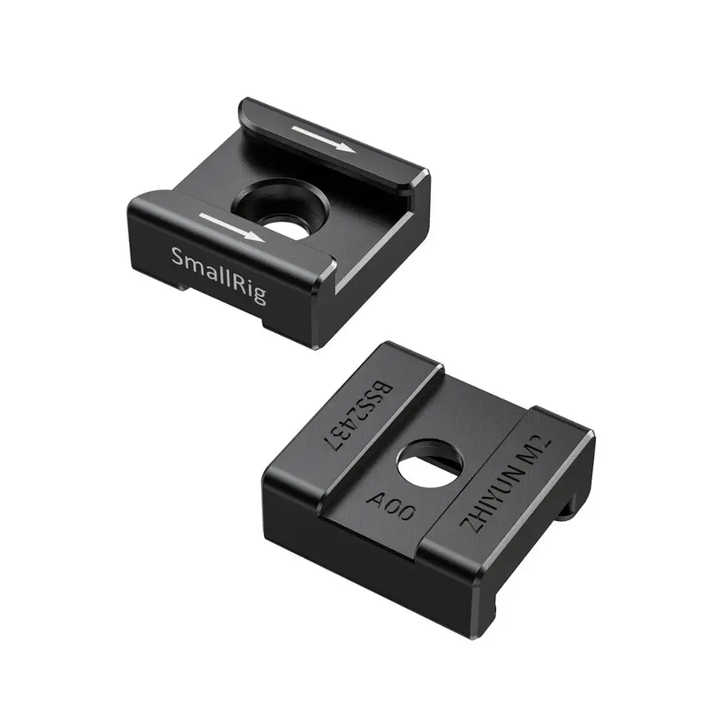SmallRig Crane M2 Cold Shoe Mount Adapter for Zhiyun-Tech CRANE-M2 For Qucik Release Microphone Magic Arm Monitor Attach 2437