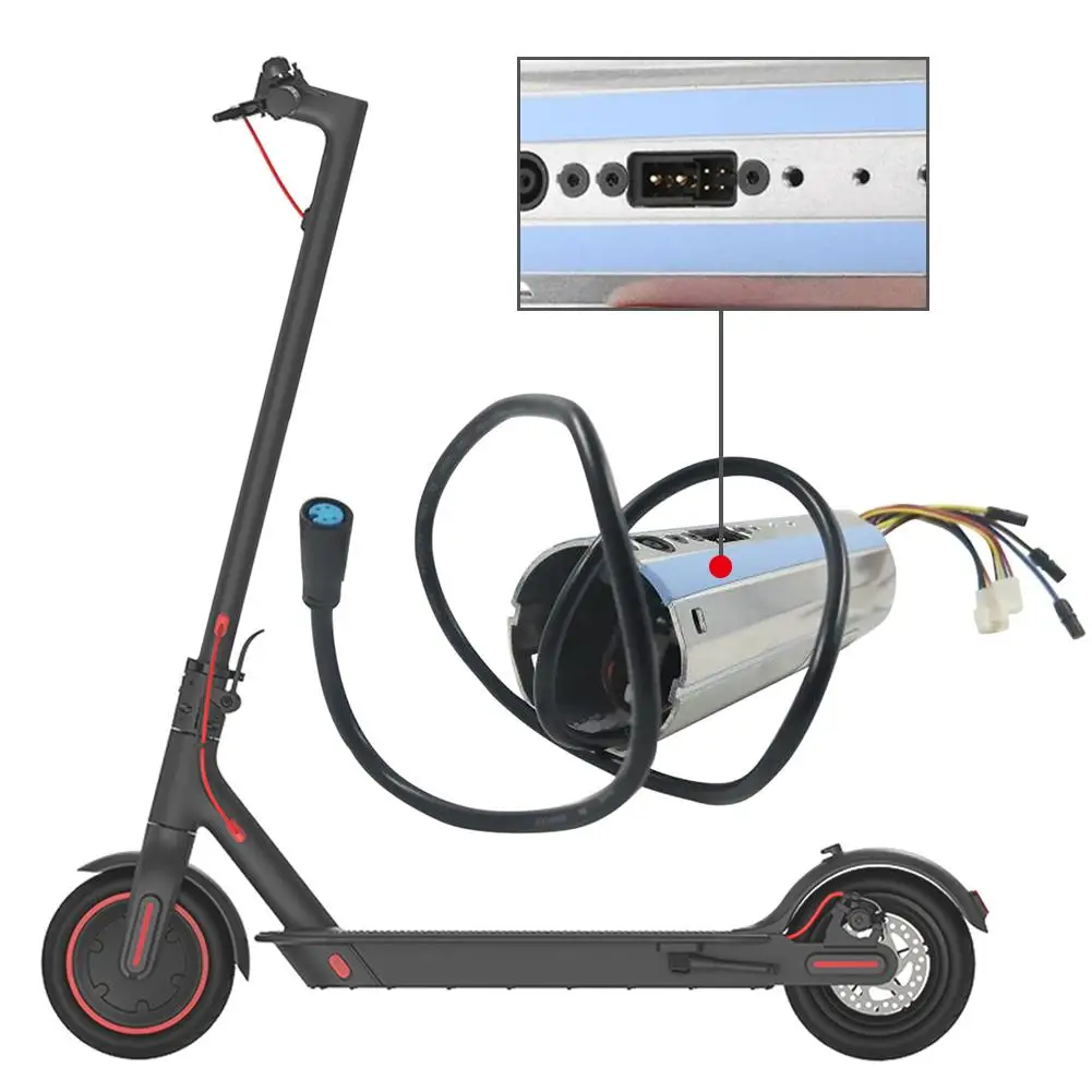 Электрический контроллер для мотороллера плата управления с USB для Xiaomi Ninebot ES2/ES3/ES4 Складные Запчасти электрических скутеров
