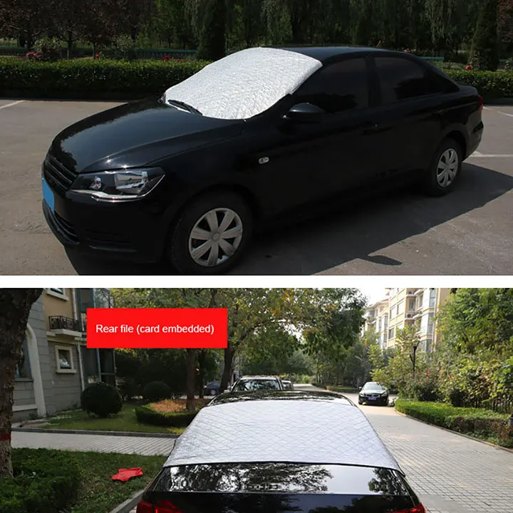 Автомобильный солнцезащитный козырек на лобовое стекло, снег, солнцезащитный козырек, водонепроницаемый защитный чехол на лобовое стекло автомобиля, защита от солнца, защита от пыли