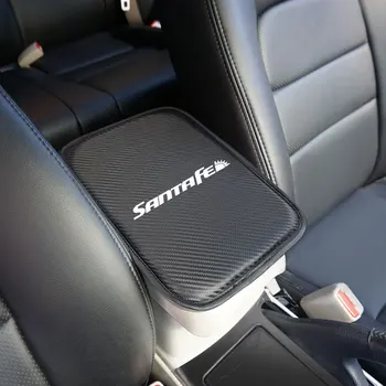 

1PCS Car Armrest Pad Covers Auto Seat Armrests Storage Protection Cushion for Hyundai Santa fe