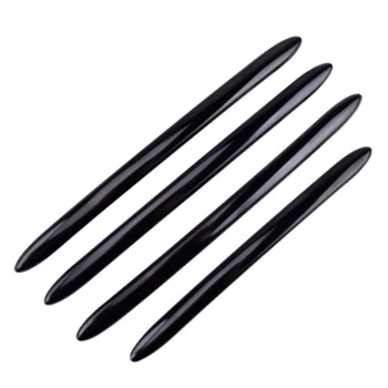 

4Pcs for BMW 5 Series F10 F18 F11 2011-2017 Black Exterior Door Handle Cover Decorative Sticker