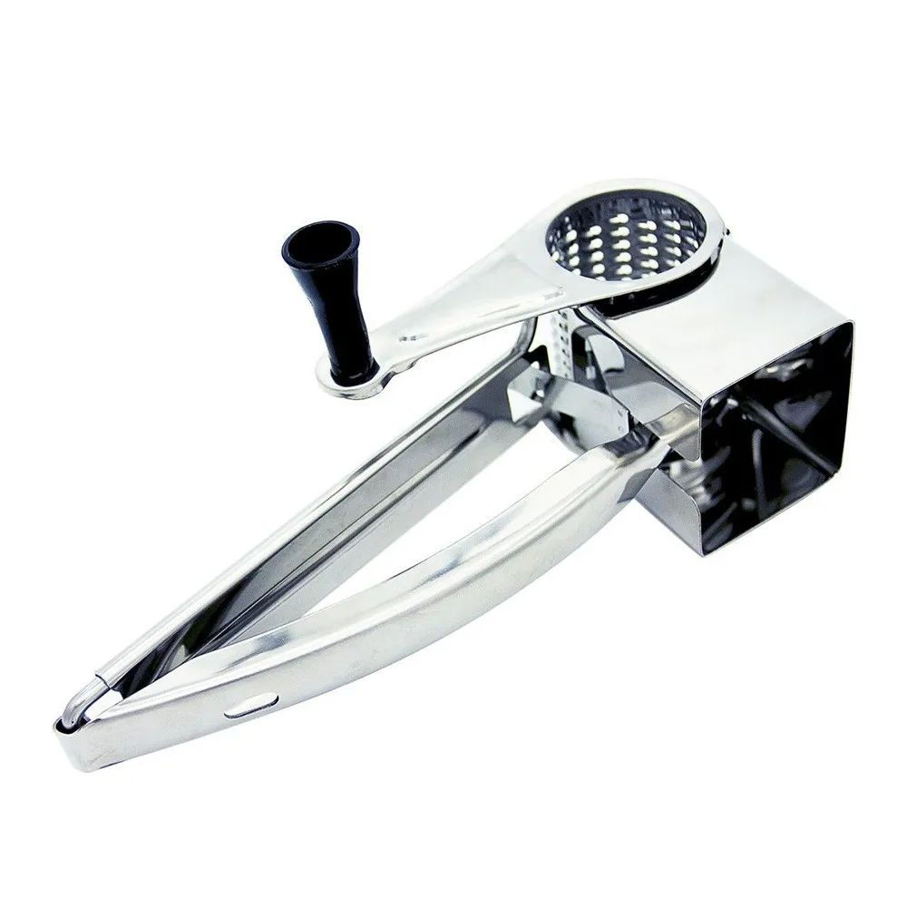 Терка для сыра из нержавеющей стали ручная Поворотная терка многофункциональная