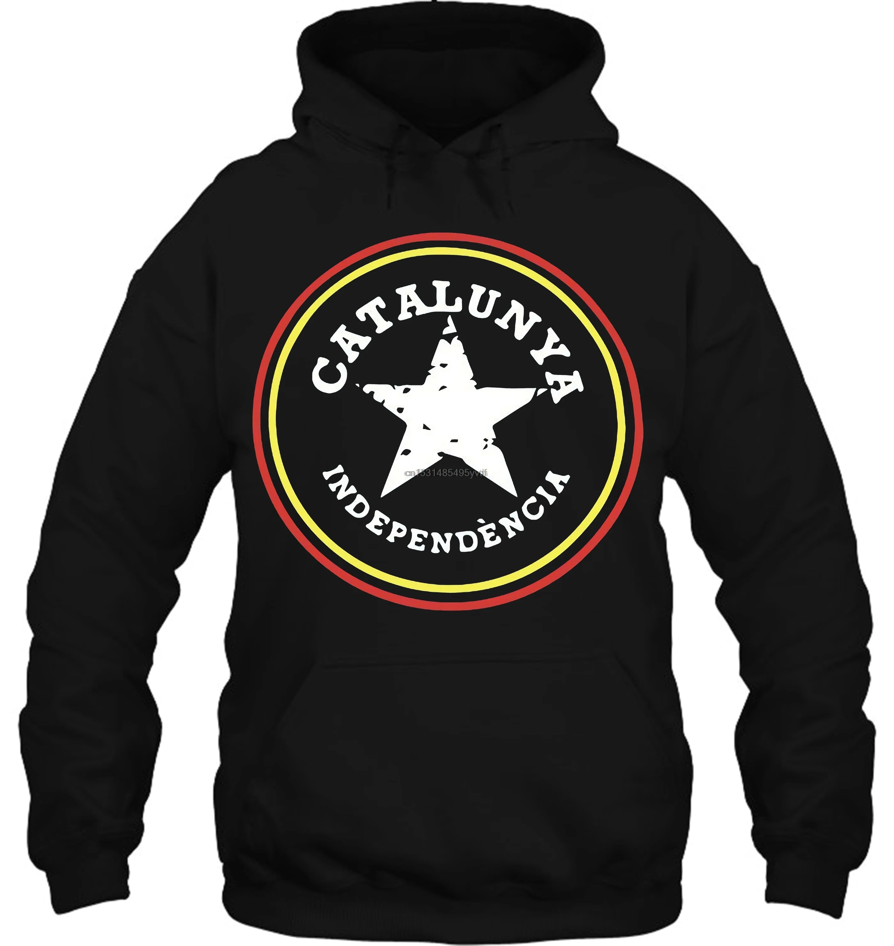 Sudadera con capucha Maglietta J2305 para hombre y mujer, ropa de Catalunya Indipendecia Star catálogo con y - AliExpress