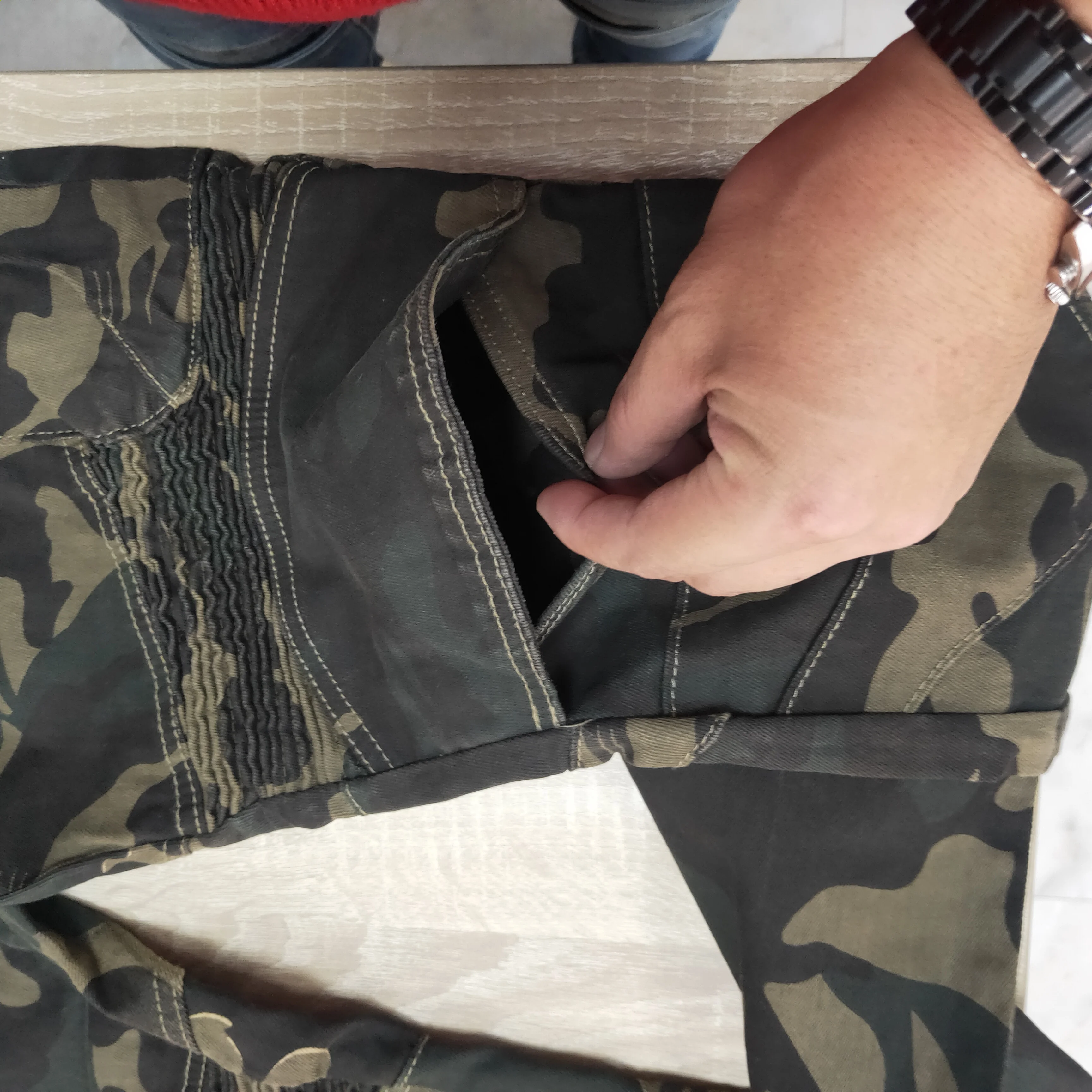 Motorcycle jeans Camouflage men pants The Standard Version Car Ride Trousers pant motorcycles protective gear