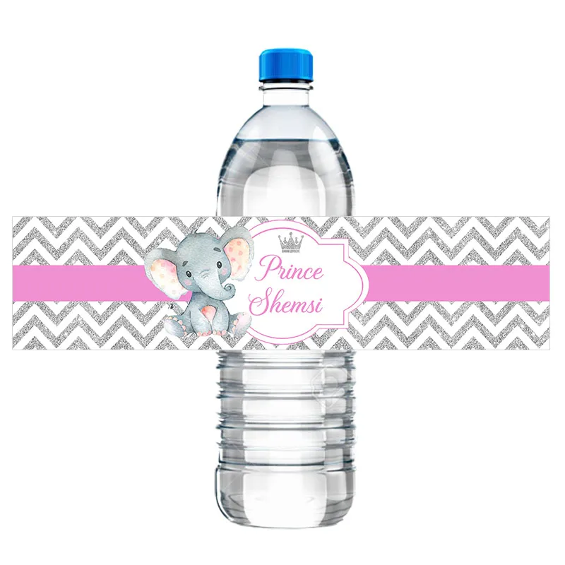 Free Printable Elephant Baby Shower Water Bottle Labels Cheap Offers