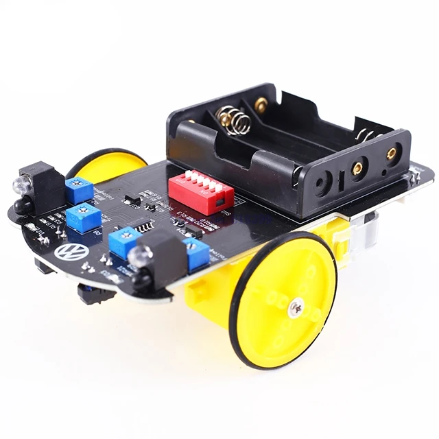 

A7-- Electronic DIY Kit Intelligent Tracking Smart Car Suite TT Motor Obstacle Avoidance Car Electronic Components