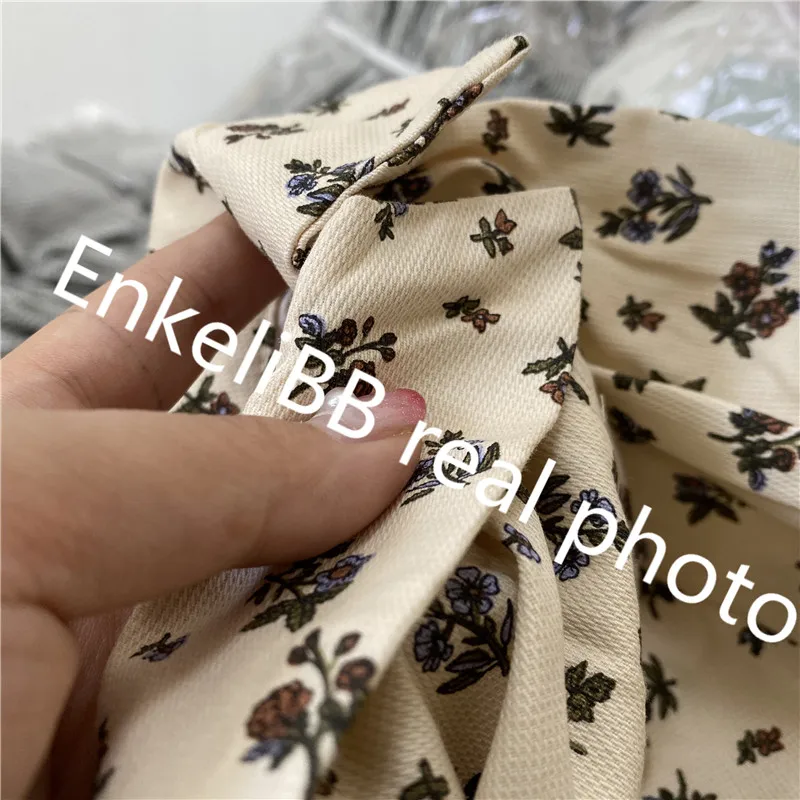 Soor Ploom/платье с цветочным рисунком и длинными рукавами для маленьких девочек; красивые весенние платья-пачки для девочек; Брендовое платье с цветочным рисунком для маленьких девочек; блузка