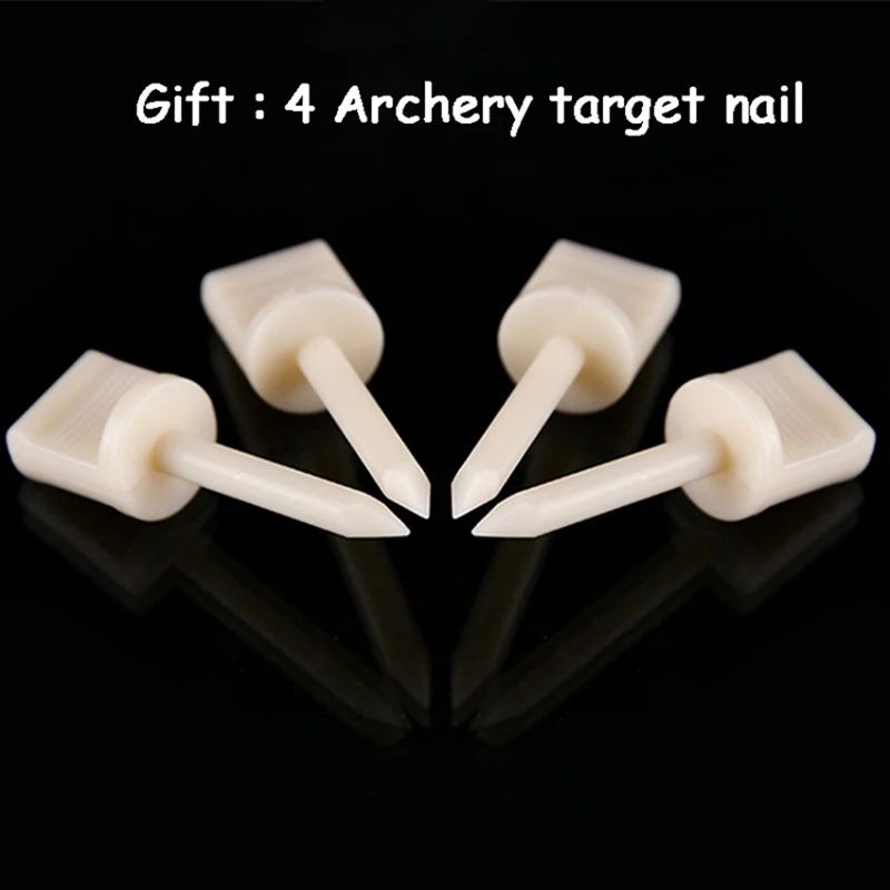 Archery Shooting Target Set 50 * 50 * 5cm EVA Foam Target With Target Papers Nails Outdoor Sports Hunting Archery Accessories