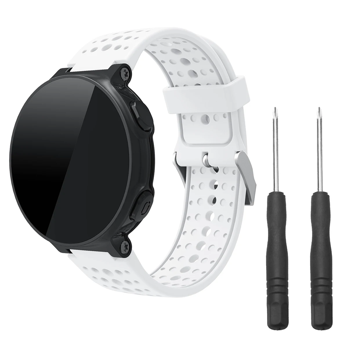 Для Garmin Forerunner 220 230 235 620 630 735XT ремешок для наручных часов силиконовые аксессуары для замены