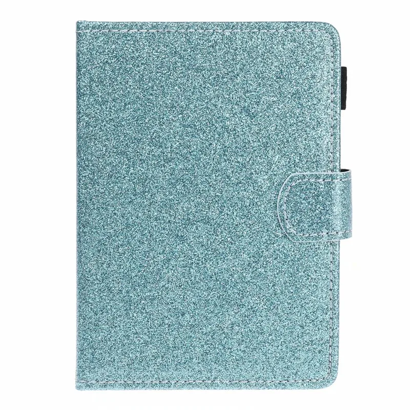 Blue Сверкающая блестящая Обложка Ereader для Funda Kobo Clara HD чехол " слот для карт кошелек стоячая таблетница hoesje для kobo clara hd чехол - Цвет: Blue