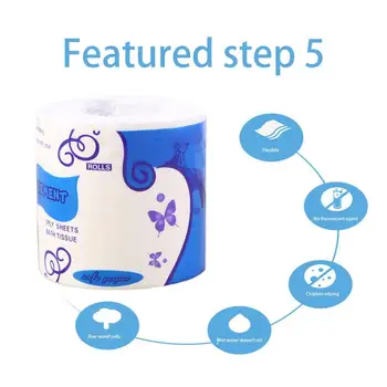 

2020 10 Rolls Standard 3-ply Buy the most Family-Size Toilet Paper Bulk Rolls Bath Tissue Household Bathroom Soft Paper Towel