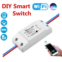 DIY WiFi Smart Light Switch Universal Breaker Timer Smart Life APP Wireless Remote Control Work with Alexa Google Home Smartlife