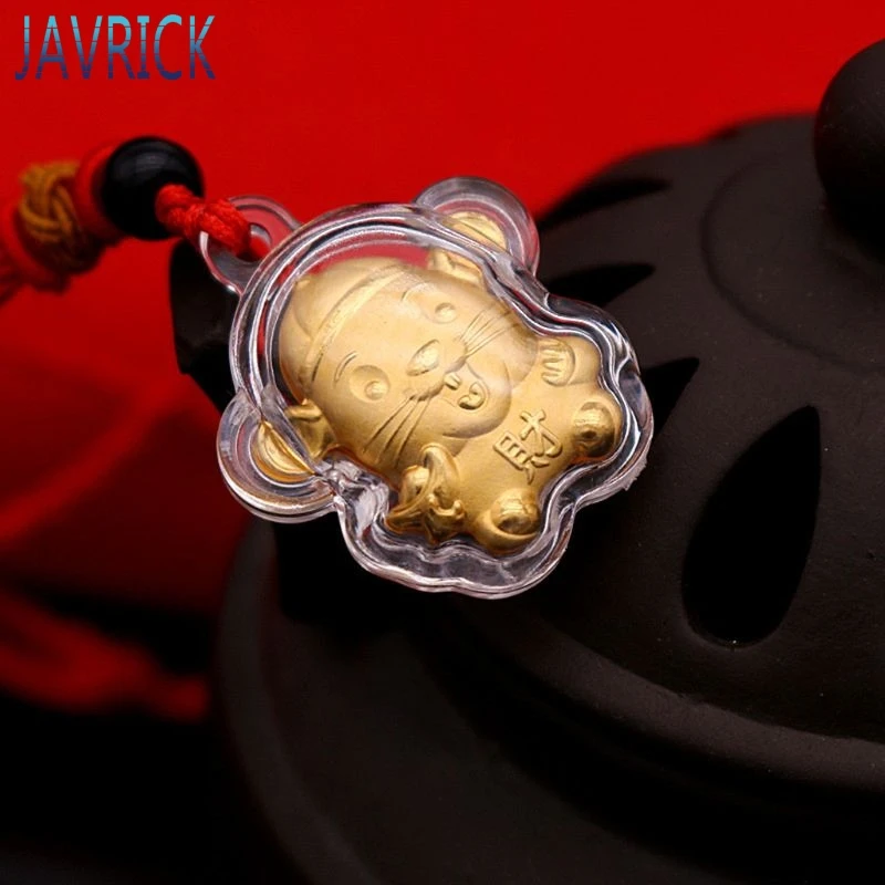 Милая Золотая мышка 2020 модные ожерелья на удачу ювелирные изделия F3MD | Украшения