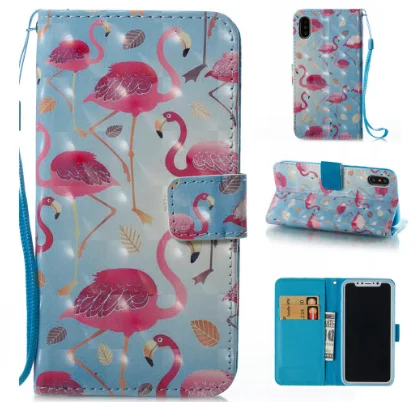 

Luxury Case for IPhone 5 Fundas Stand Magnetic Flip Leather Wallet Cover I5 5S Painted Pattern Iphone 5 SE Card Wallet Phone Cas