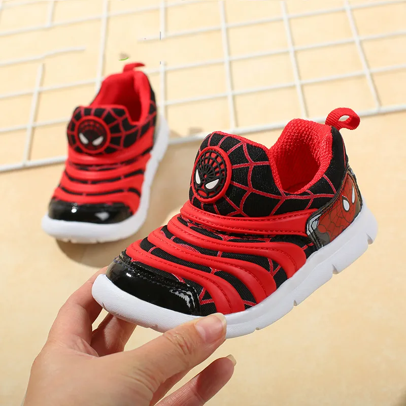  2019 Spring Autumn Spiderman Children Shoes For Boys Sneakers Girls Sport Child Casual Light Breath