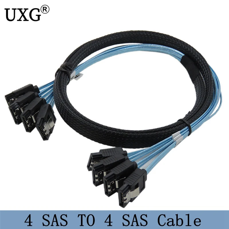 Серверный Кабель SAS высококачественный SATA 3 6 Гбит/с X 4 высокоскоростной кабель