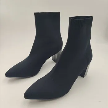 

2019 Socks Boots Autumn Woman Short Boots Boots Boots Woman