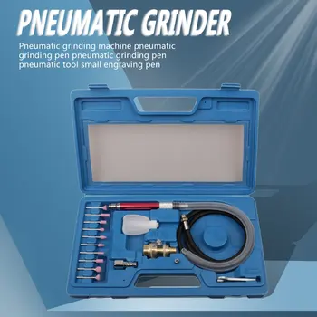 

Micro Air Grinder Pneumatic Wind Mill Pen Grinding Engraving Polishing Carving Machine Cutting Milling Multifunct Tool Set Sale