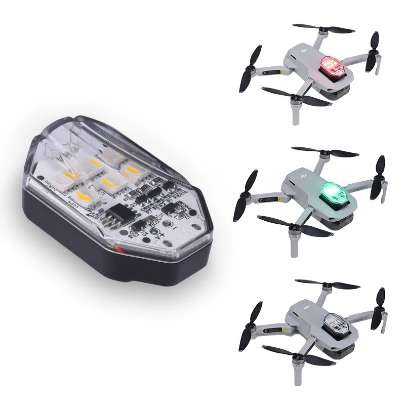 Ulanzi DR 01 Drone Strobe Light Red Green White Source Night Navigation