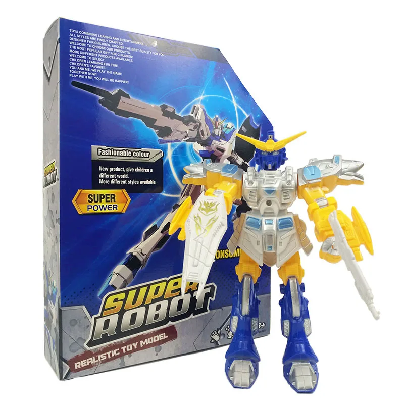 

Model Cartoon Super God of War Jingang Robot Models Children'S Educational Deformation Jingang Decoration Toy