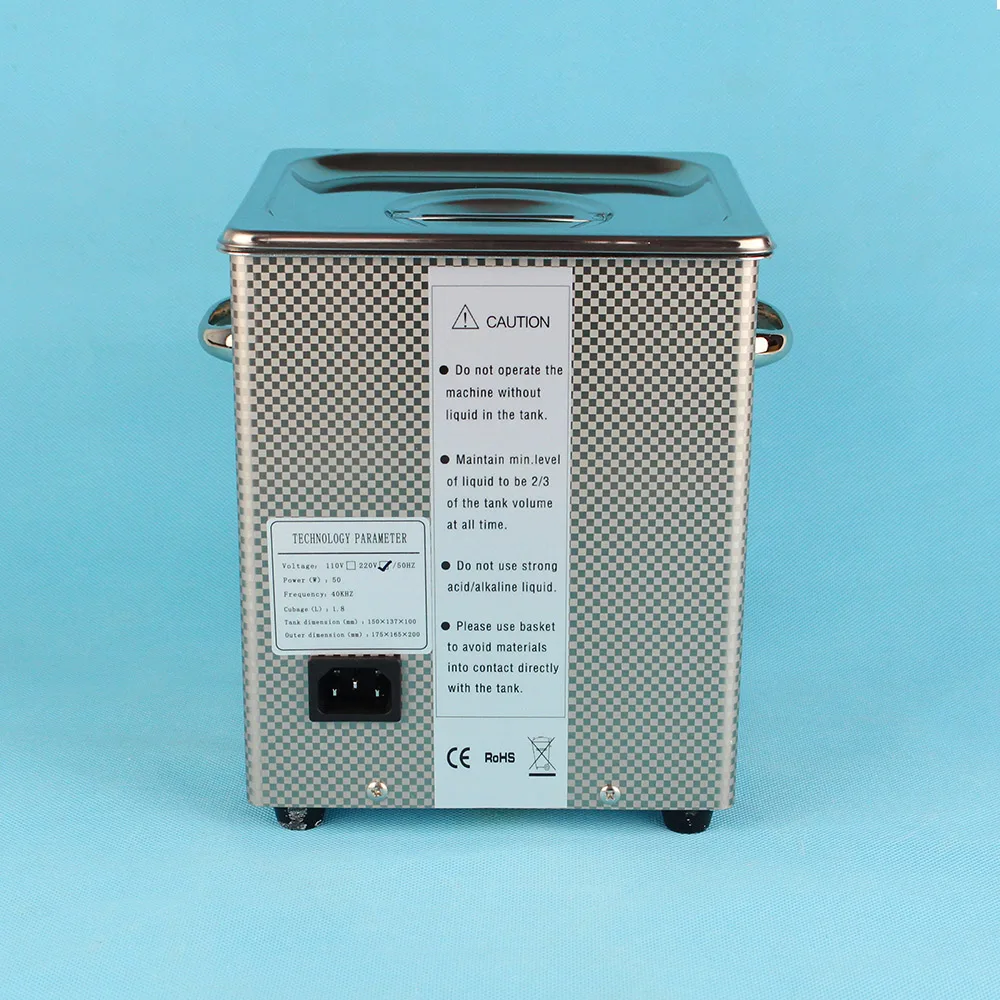 DSA50-GL1 stainless steel Eyeglasses Glasses Frame cleaner frequency power time temperature all adjustable