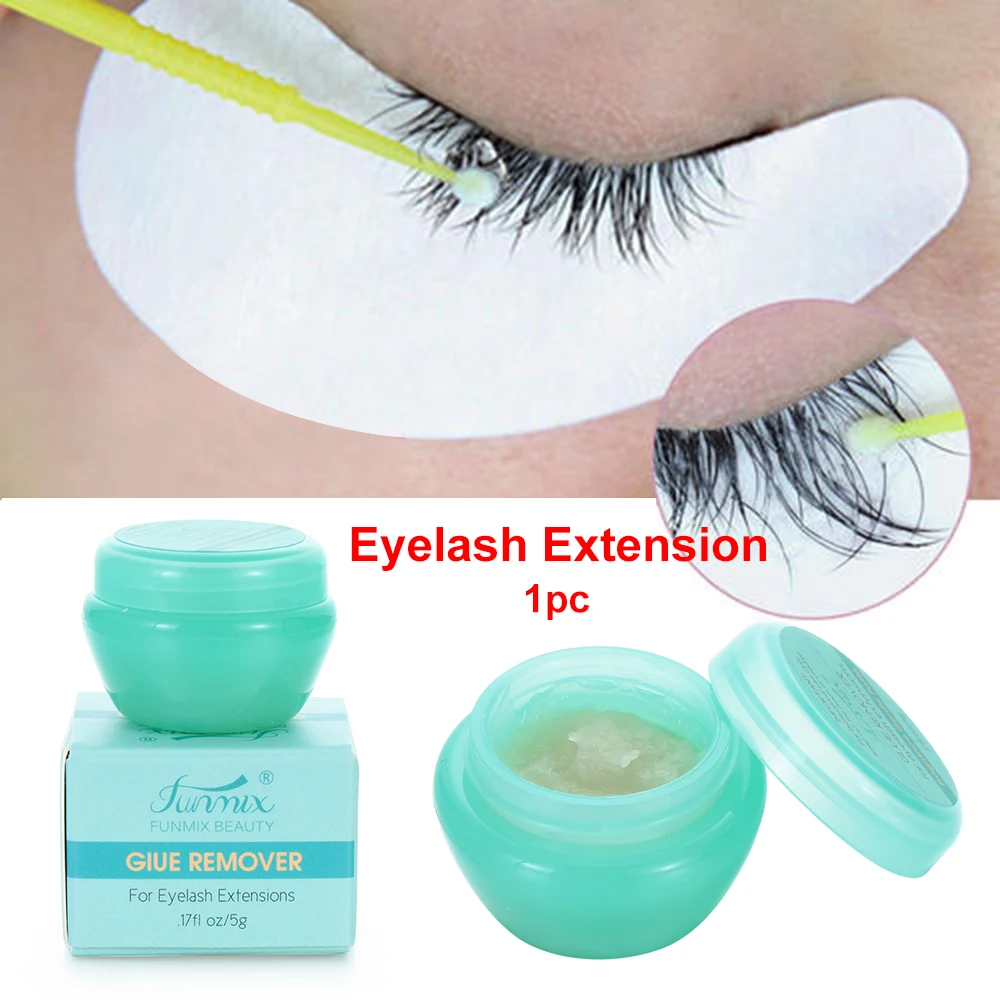 Non-irritating Eyelash Glue Remover Proffesional Fast Safe Eyelash Extension Adhesive Clean Zero Stimulation Eyelash Gel Remover