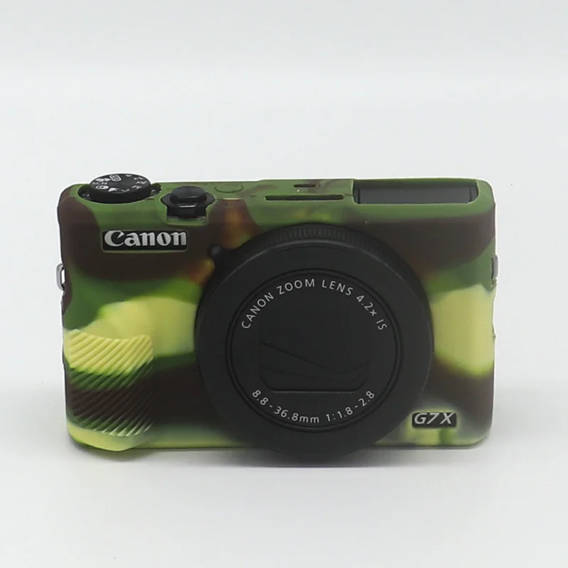 G7X III G7X3 Силиконовый чехол для камеры, защитный чехол для Fujifilm Fuji X-T30 XT30 Canon G7X mark 3 G7X III G7X3, защитный чехол - Цвет: G7X III G7X3
