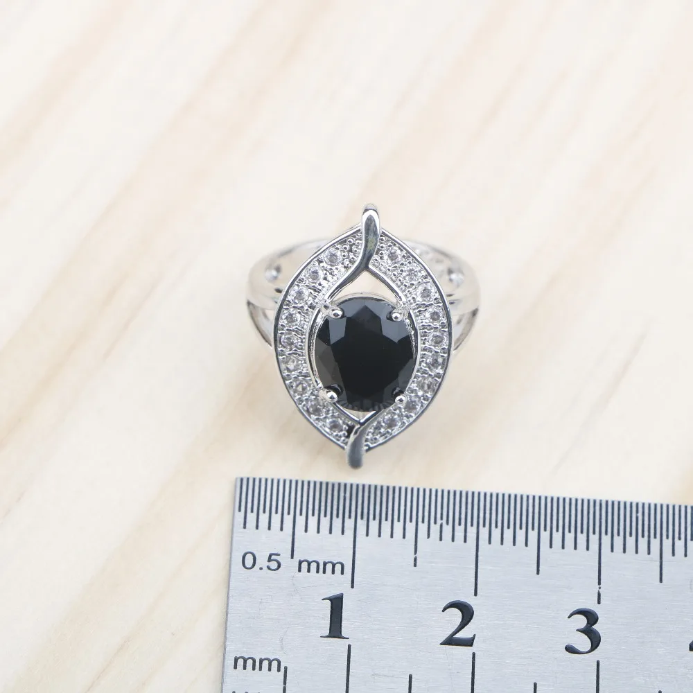 Женский ювелирный комплект из колье и серёг серебра 925 пробы|bridal jewelry sets|jewelry