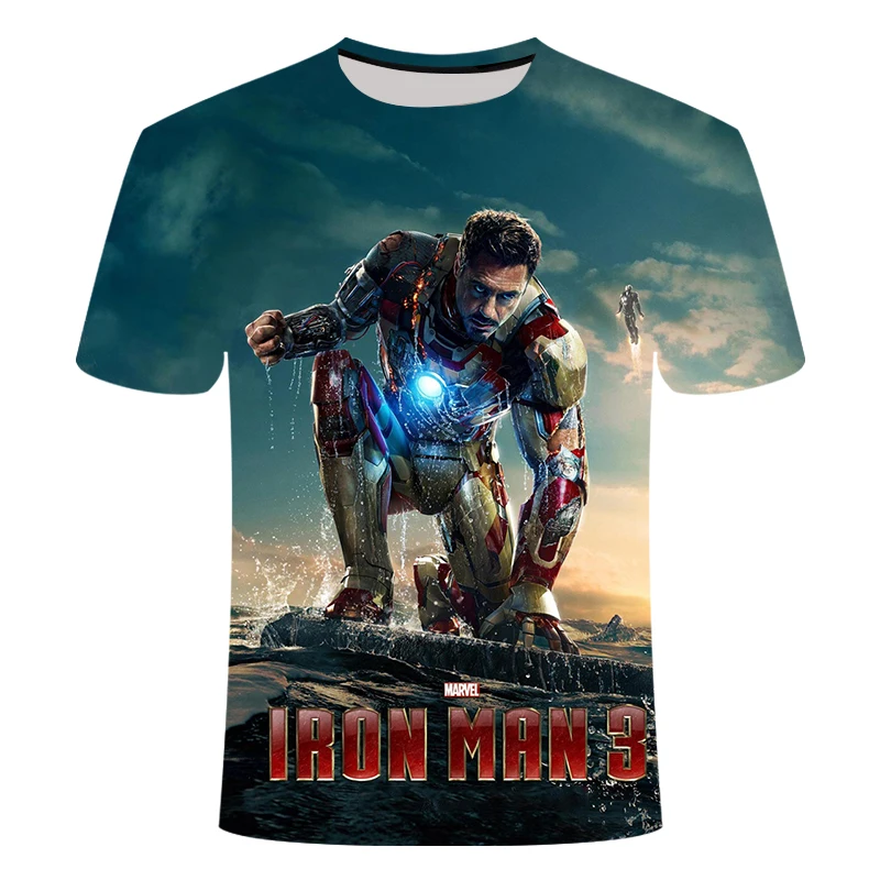 

American Superhero T-shirt 2019 New Marvel Avengers 4 Final T-shirt 3d Print Cosplay T-Shirt Men's New Summer Fashion T-Shirt